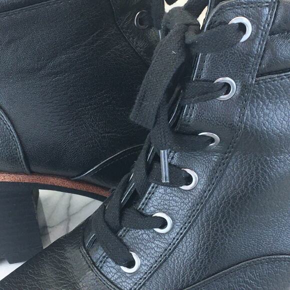 Naturalizer Black MADALINN3 Faux-Leather Booties Women's Size 9.5 - Picture 9 of 16